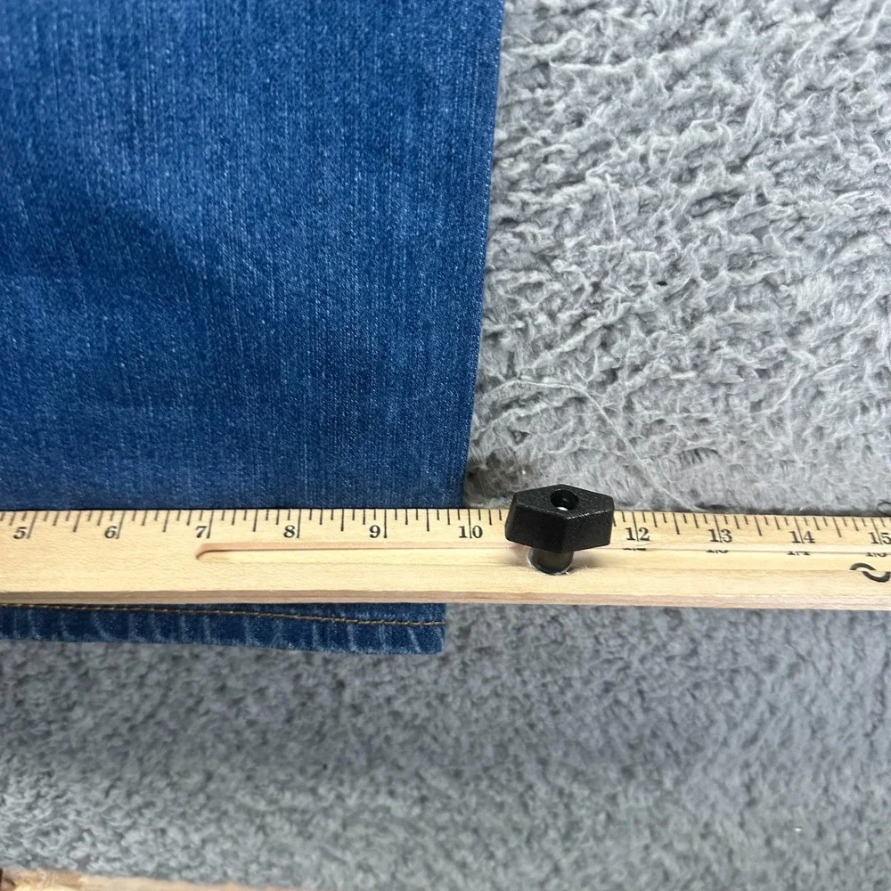 Vintage True Religion Jeans Mens 38x34 Blue Cotton Denim Straight Faded Workwear